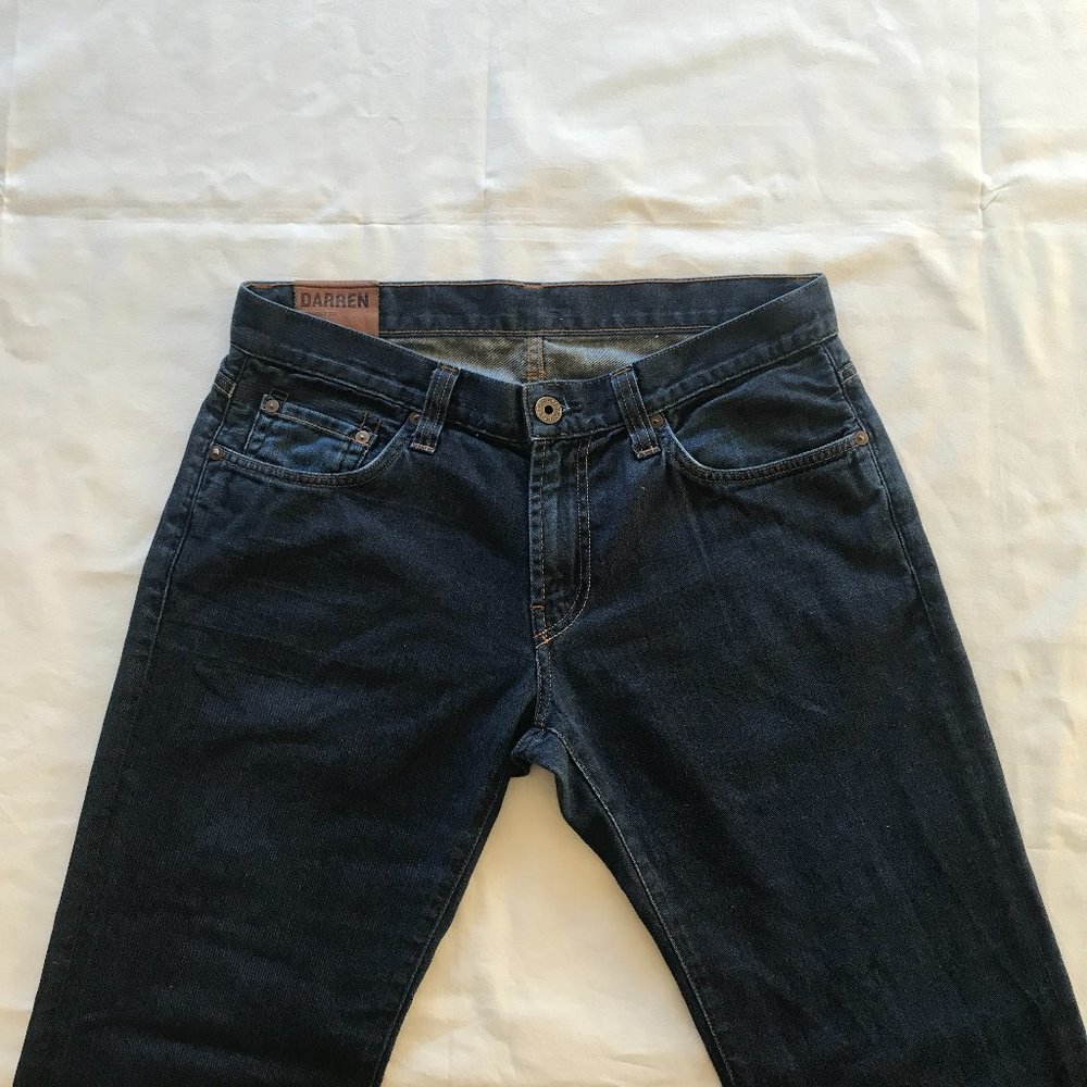 J Brand Darren Straight Fit Dark Blue Jeans 32x31